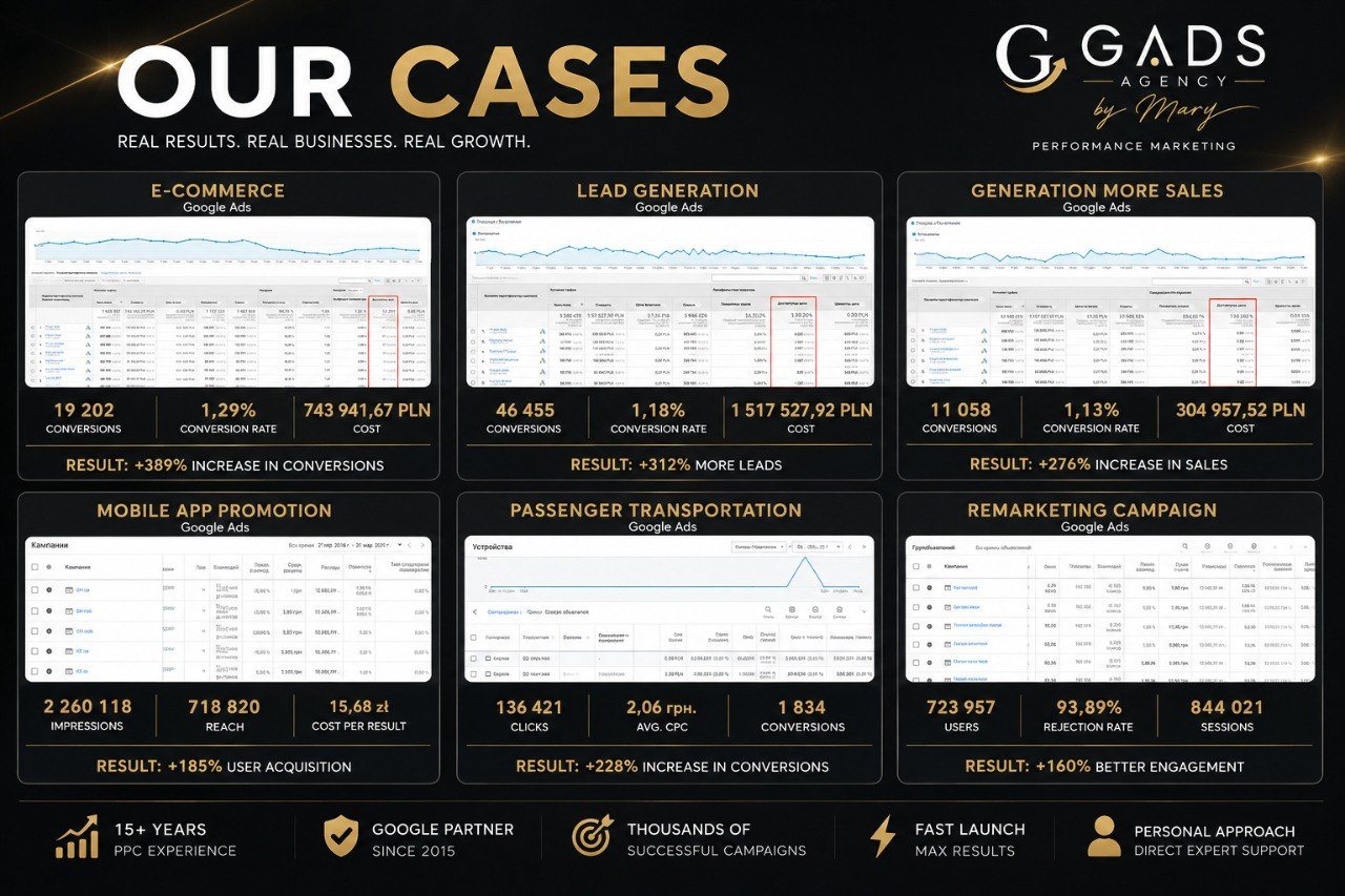 Nuestros casos — resultados reales, negocios reales, crecimiento real