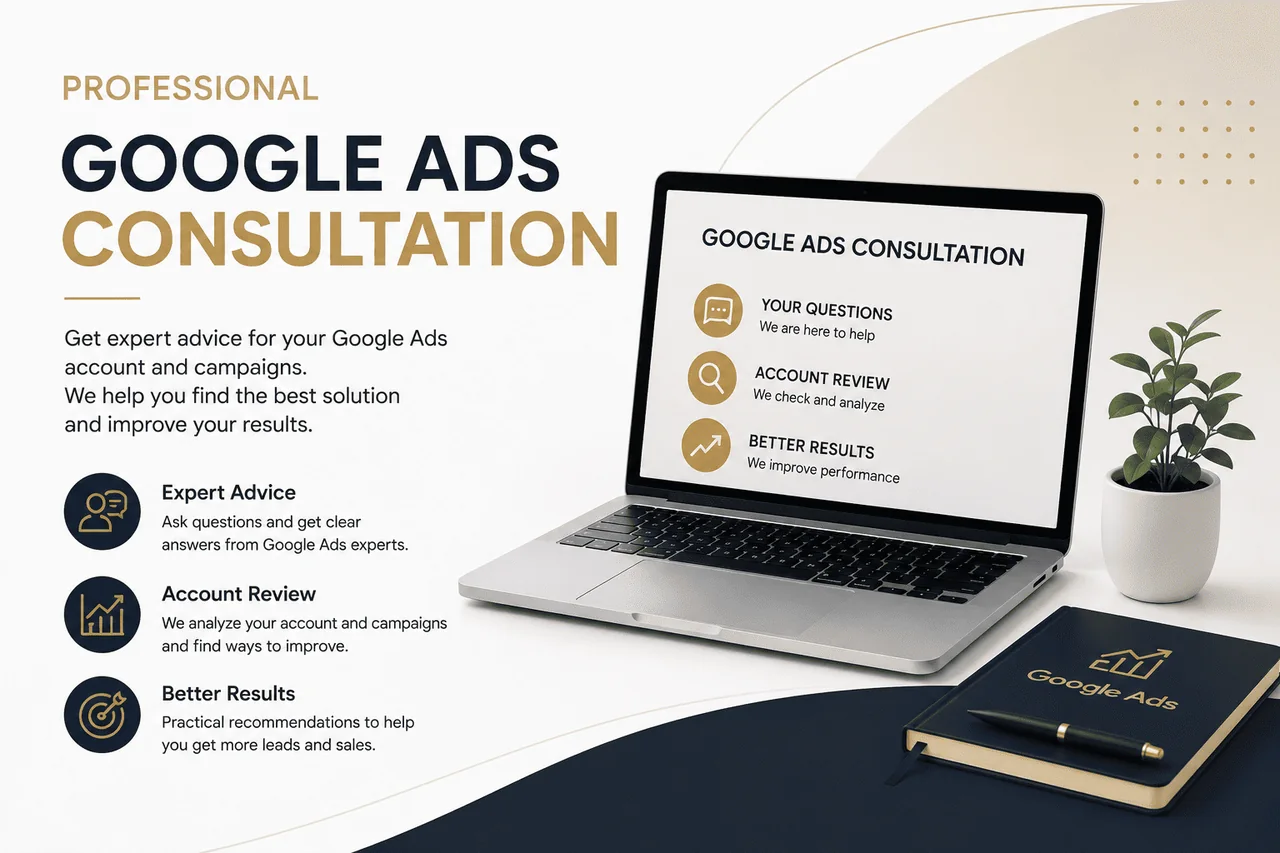 Google Ads consultation with certified PPC specialists