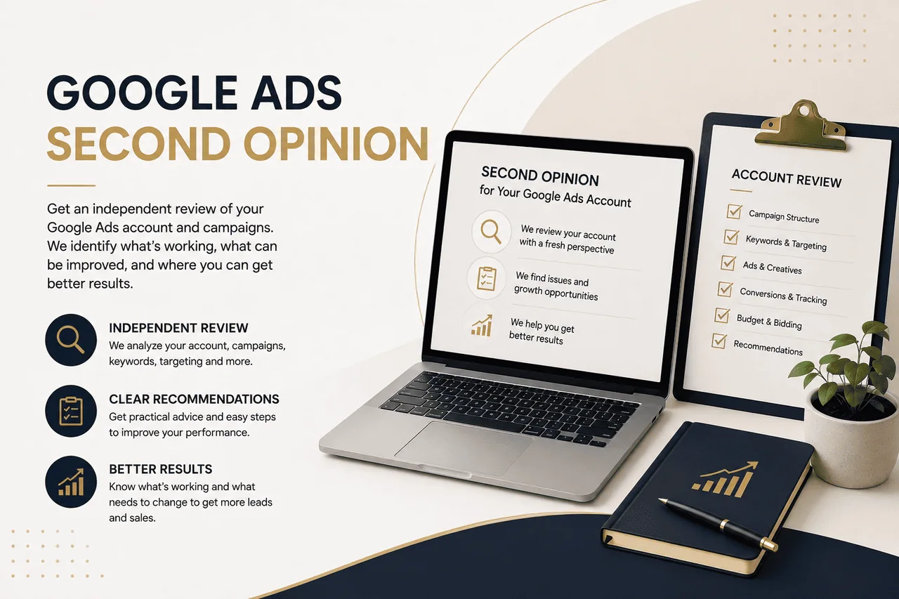 Google Ads second opinion — independent review of your advertising account